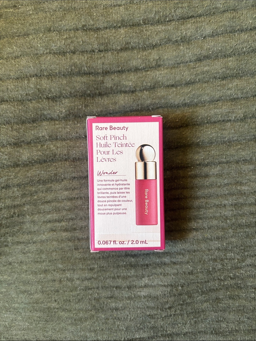 Rare Beauty Soft Pinch Tinted Lip Oil — Pink (Wonder)